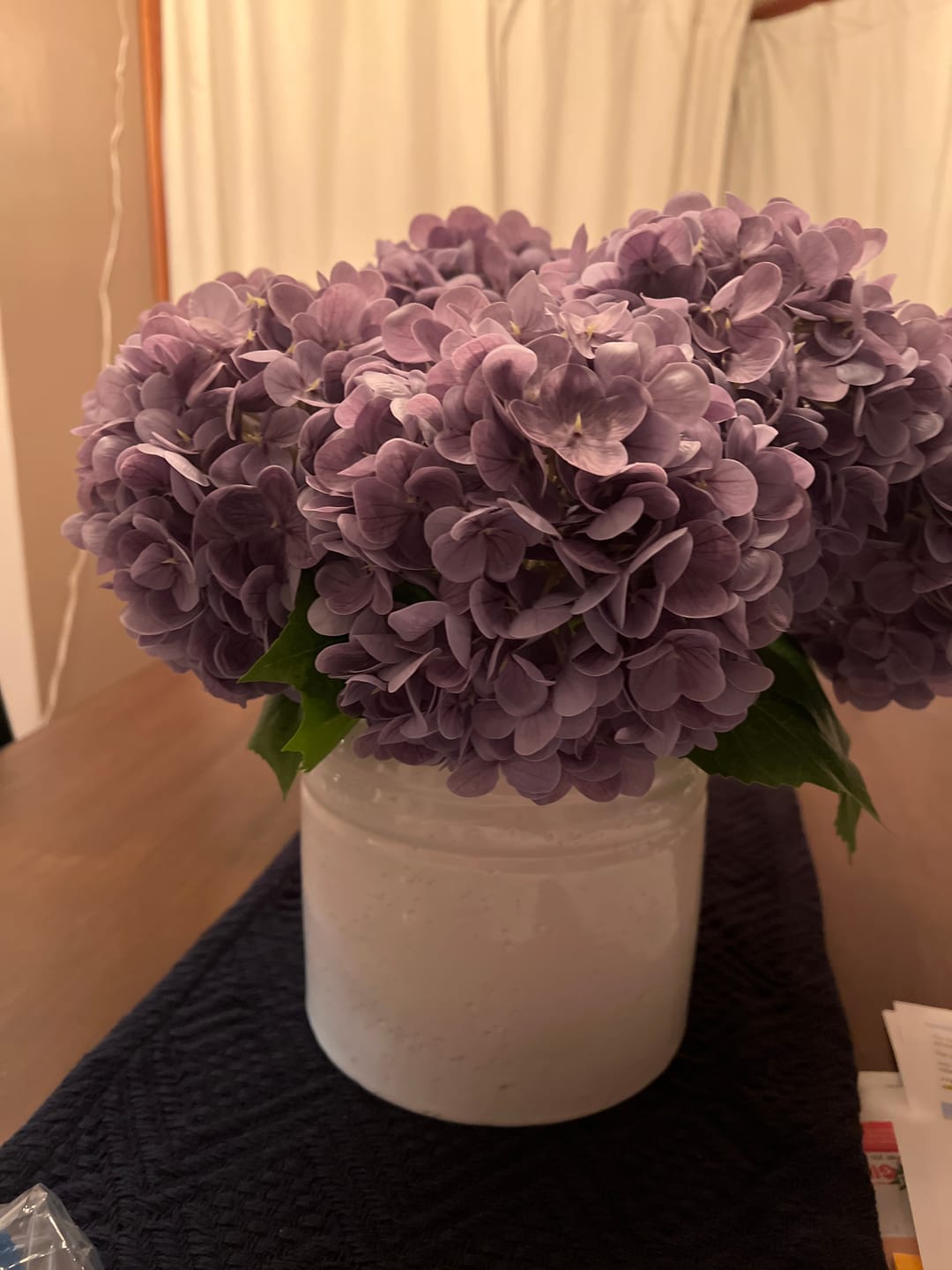 Customer photo review of Real Touch Hydrangea | Lilac