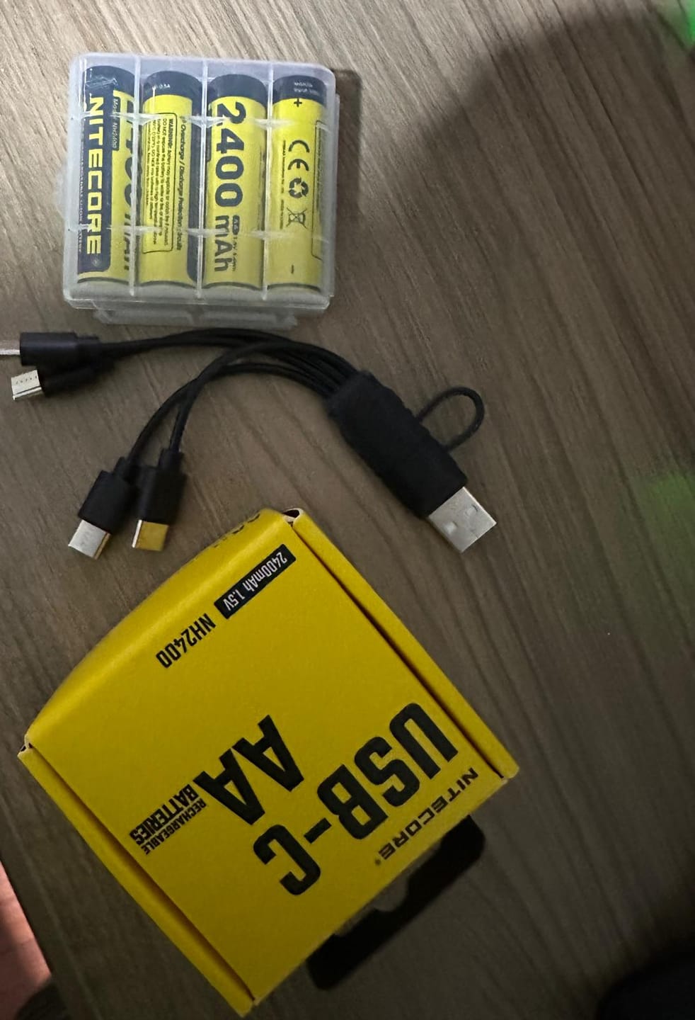 Customer photo review of NH2400 4PC (AA - 2400mAh - 1.5V)