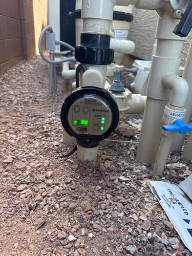 Customer photo review of Pentair iChlor IntelliChlor Replacement Cell, 30K Gal - EC-523009