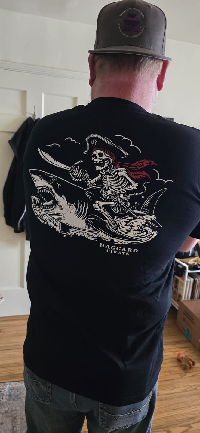 Customer photo review of Ghost Riders Tee