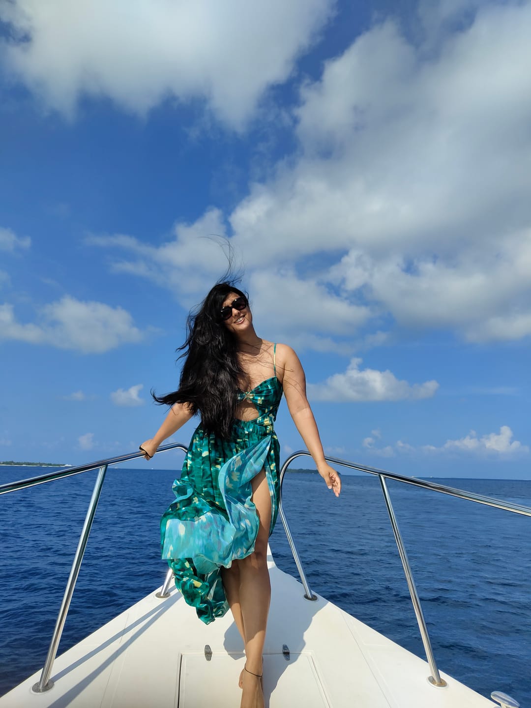 Customer photo review of Aspen Swimsuit With Sarong skirt