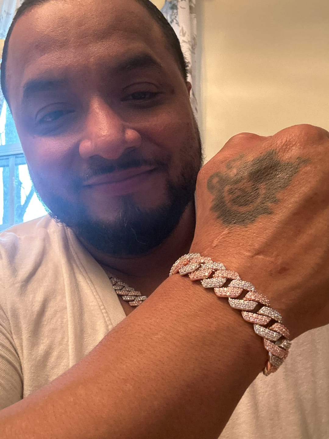 Customer photo review of 14mm Monaco Bracelet - Two Tone