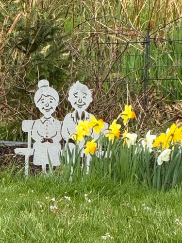 Customer photo review of Gartenstecker Oma & Opa