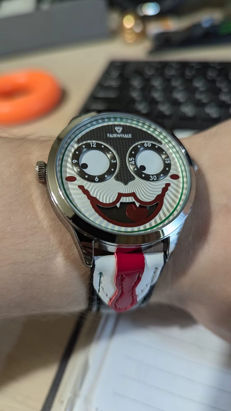Customer photo review of Mark Fairwhale Joker Watch