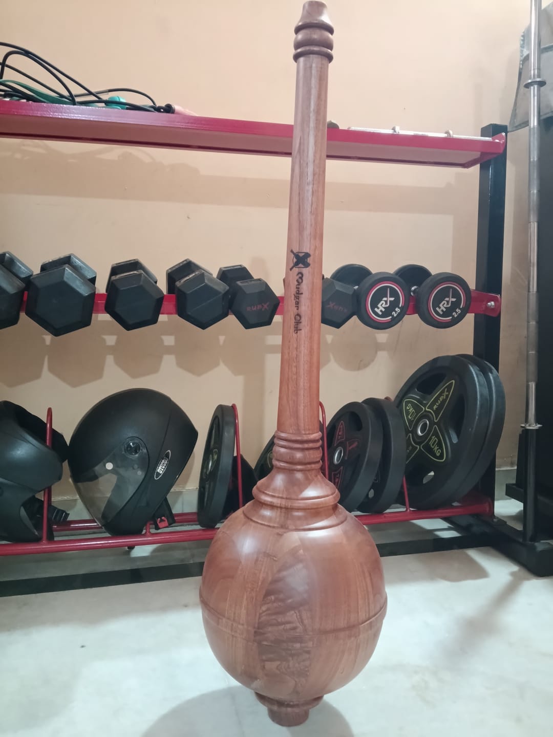 Customer photo review of Indian Hanuman Gada