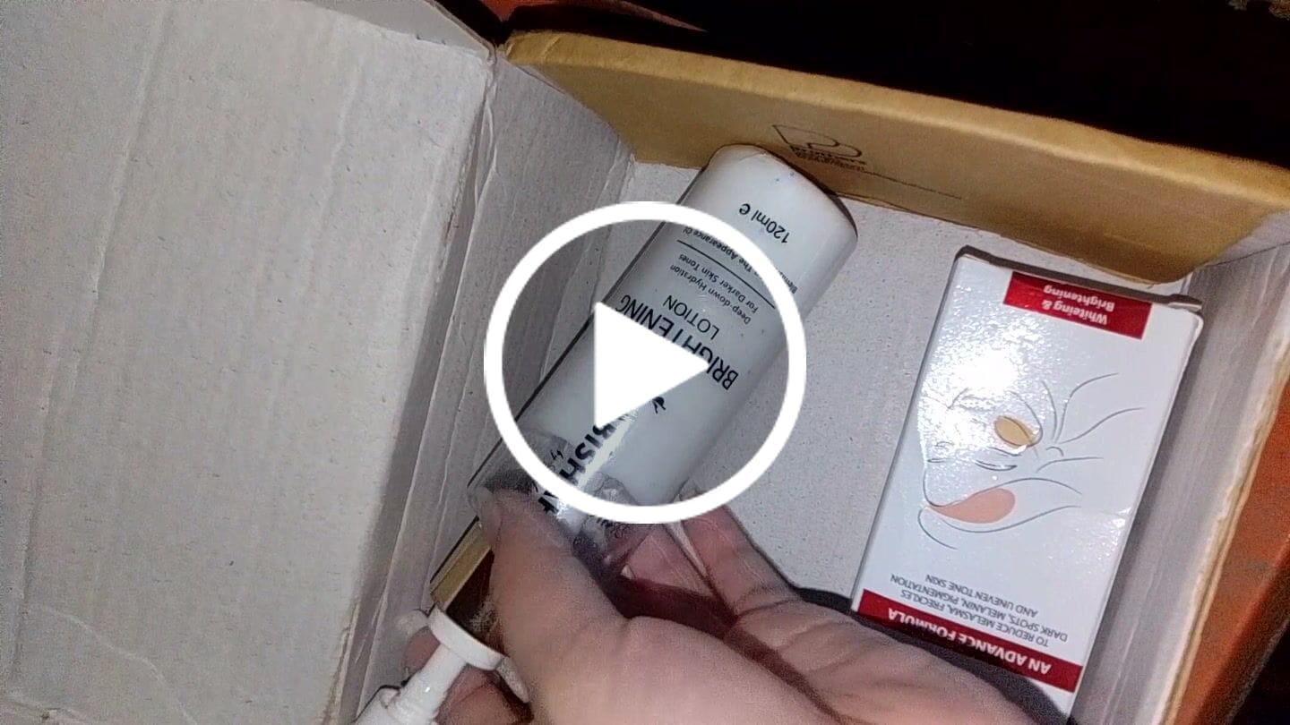 Customer video review of LuminaGuard Daily Brightening Sunblock