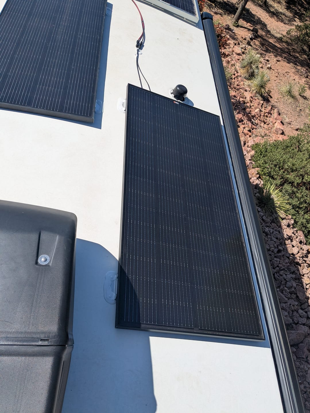 Customer photo review of Rich Solar Mega 200 Watt 12 Volt Solar Panel