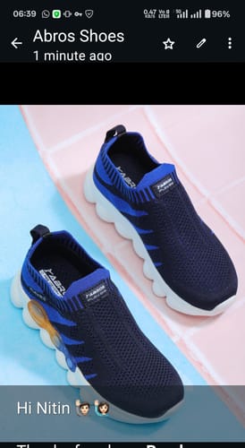 Customer photo review of Run-N Sports Shoes for Kids