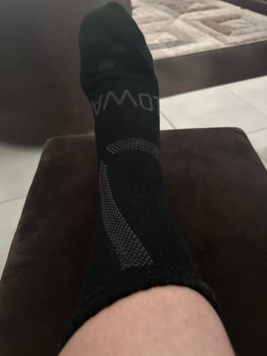 Customer photo review of Men's Alpaca Socks
