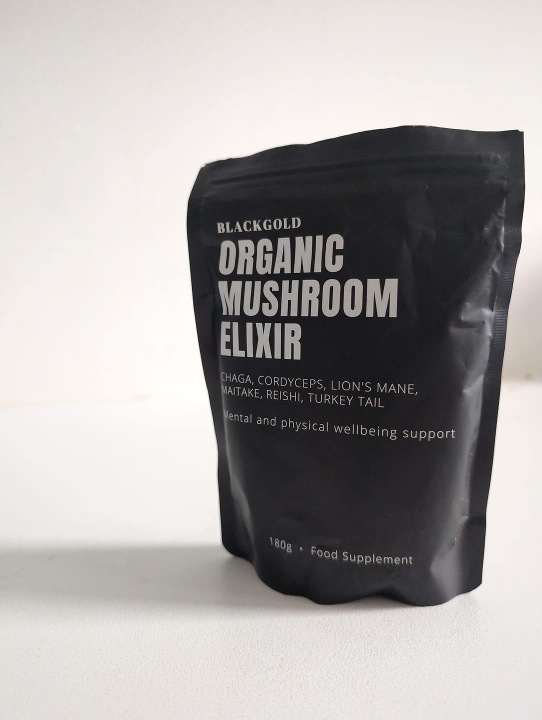 Customer photo review of Organic Mushroom Elixir Extract (90 Serving)