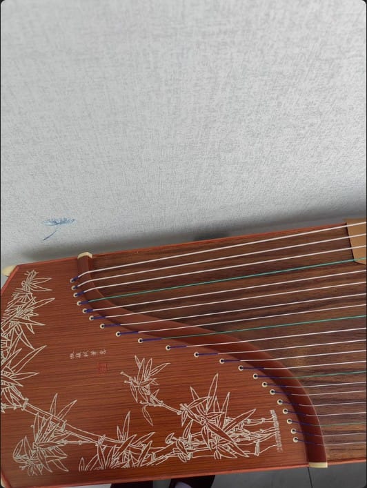 Customer photo review of Dunhuang Guzheng 689E “High Mountains and Flowing Water” – Premium Entry-Level & Performance Chinese Zither