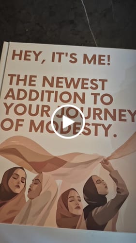 Customer video review of Premium Jersey Hijab - Raven