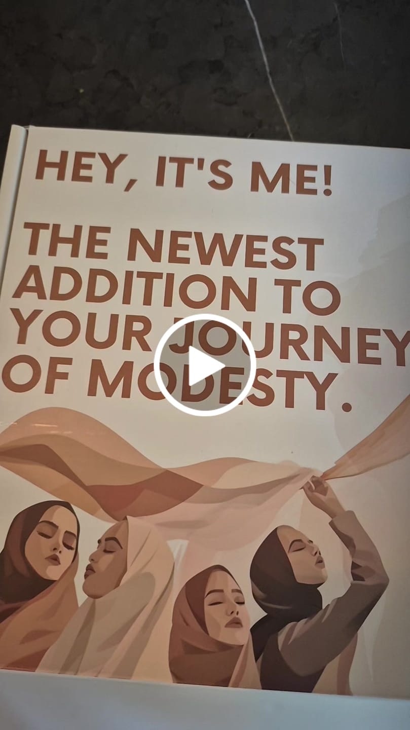 Customer video review of Premium Jersey Hijab - Raven