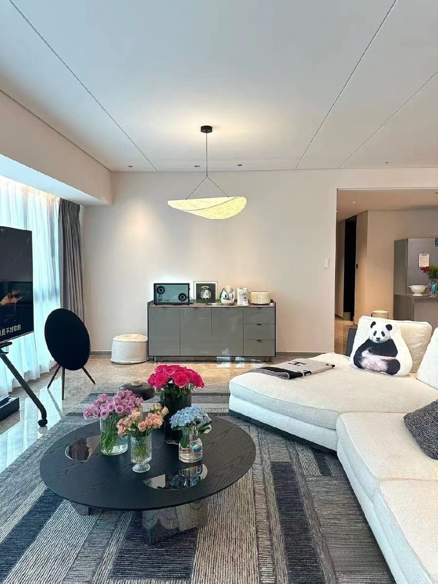 Customer photo review of Floating Cloud Tyvek Pendant Light