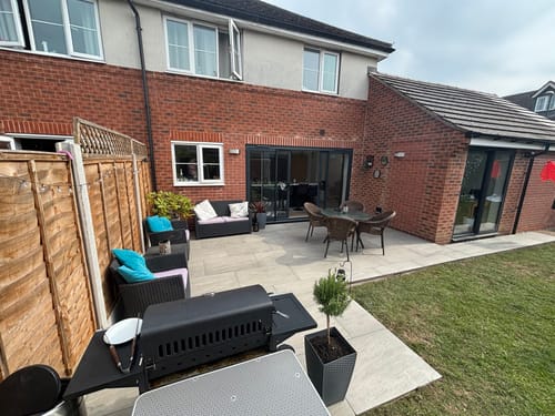 Customer photo review of Kandala - Grey Porcelain Paving Tiles - 900 x 600 x 20mm