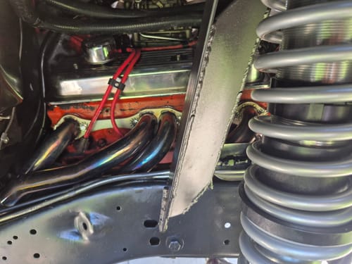 Customer photo review of Exhaust Header for 1967-1987 Chevy All Small Block SB V8 262 265 283 305 327 350 400