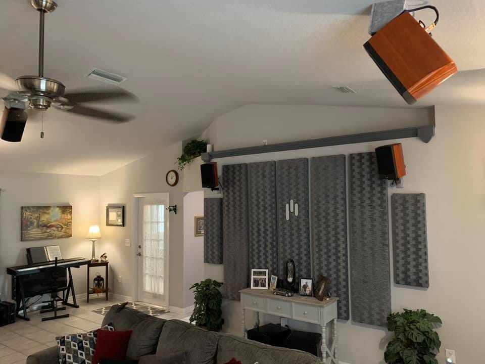 Customer photo review of Verus V5B Bookshelf Speakers | Pair