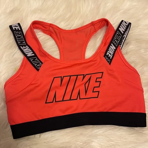 Customer photo review of Champion Pink Cotton Bra For Women XL