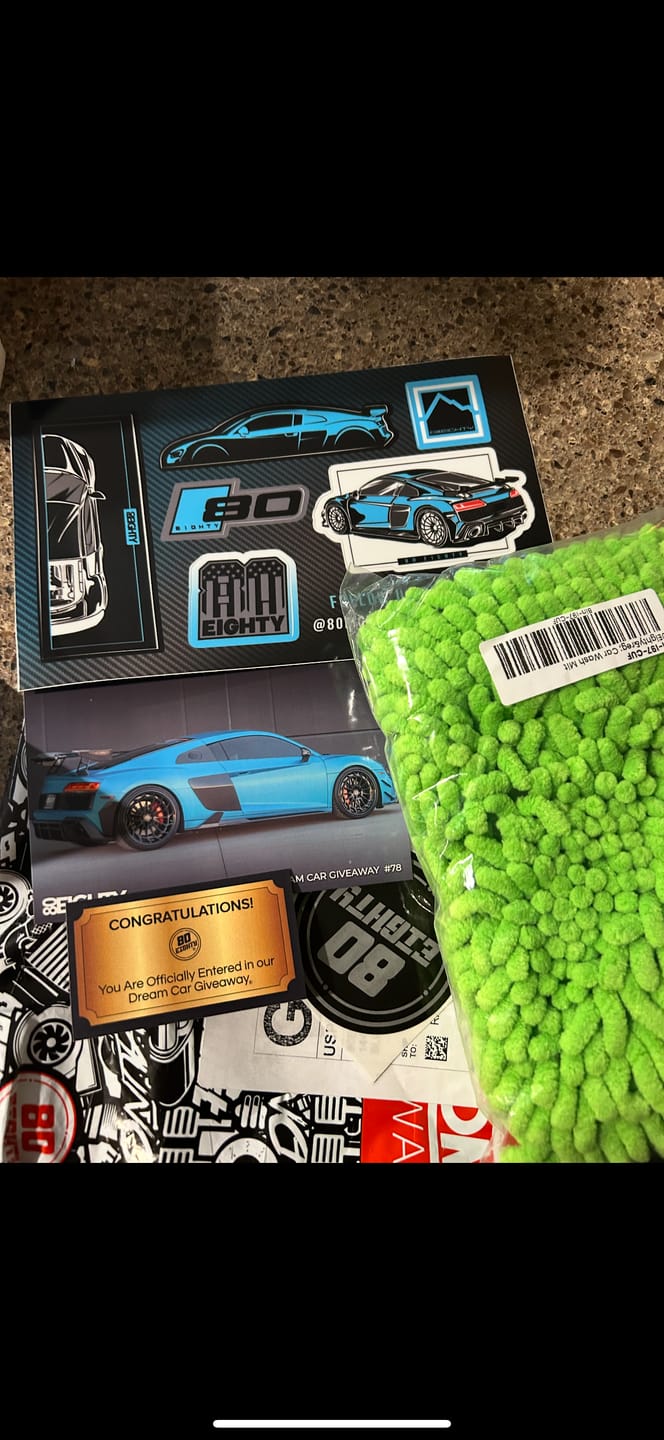 Customer photo review of 80Eighty® Car Wash Mit