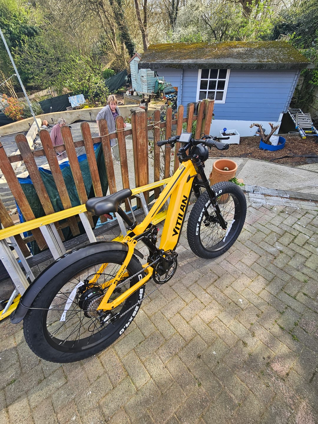 Customer photo review of T7 Full Suspension Mountain E-bike
