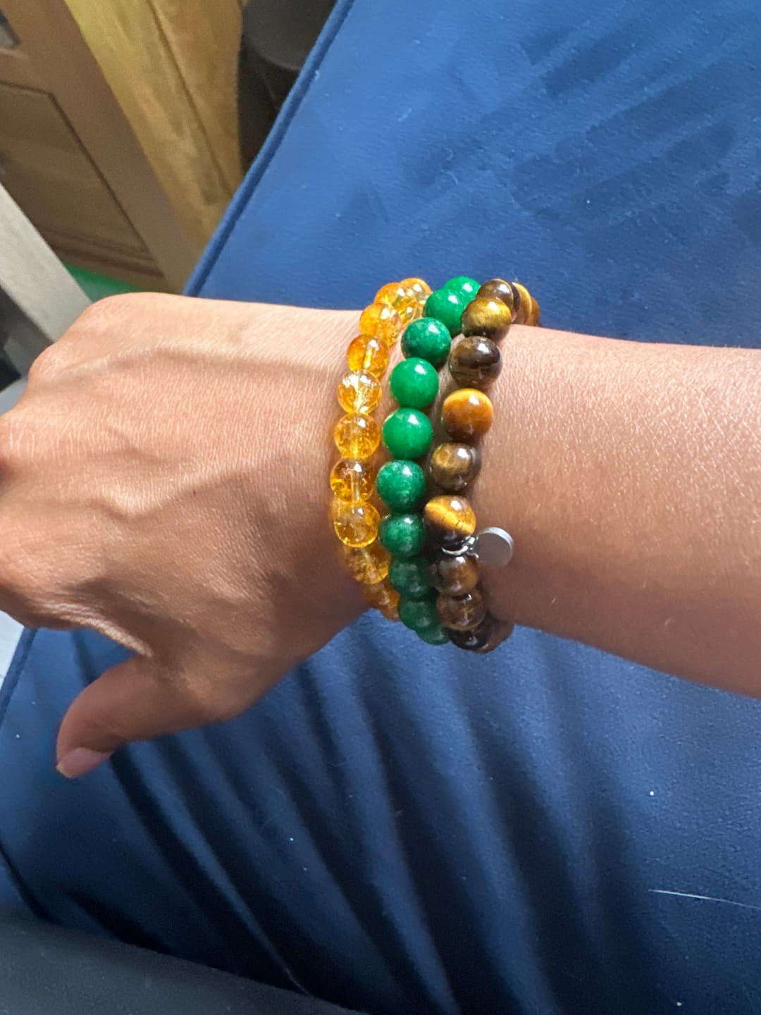 Customer photo review of Citrine Bracelet