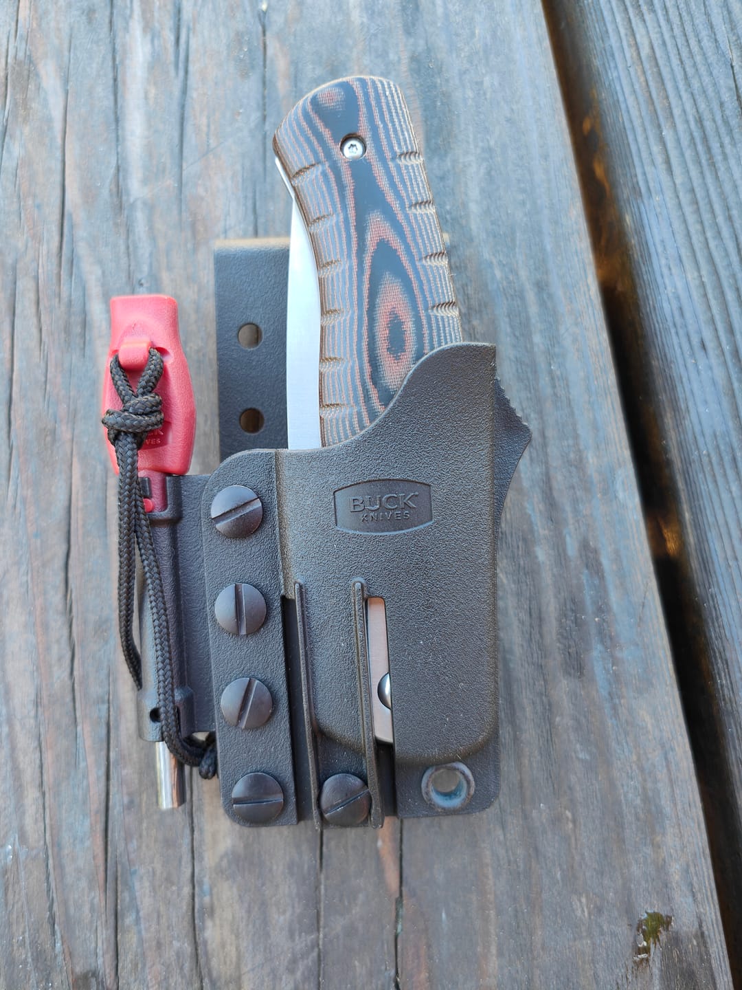 Customer photo review of Selkirk - Survival Folder mit Fire Starter