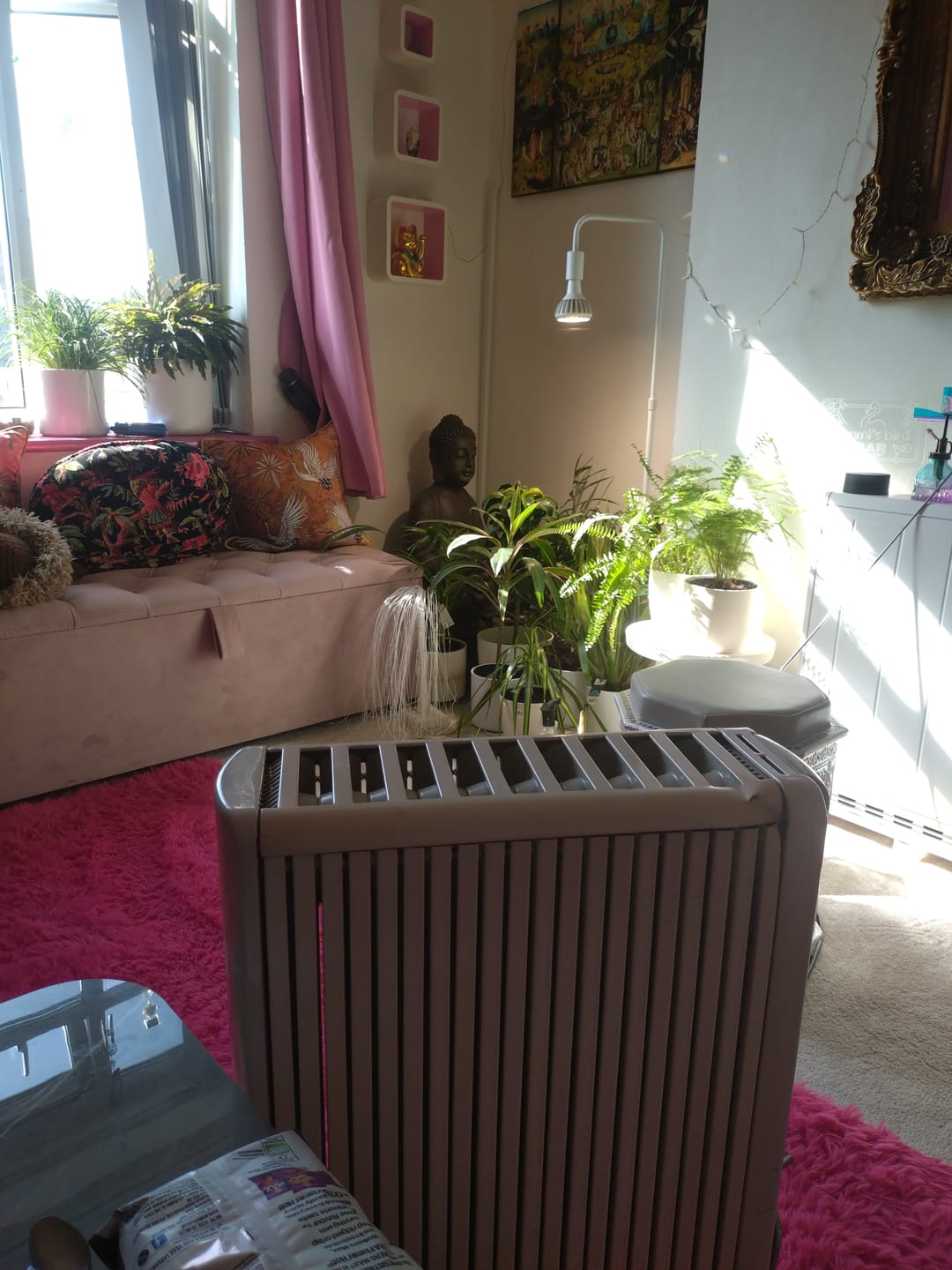 Customer photo review of Pianta Adjustable Floor Lamp