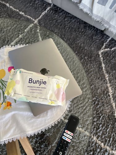 Customer photo review of 12 Pack of Probiotic Baby Wipes