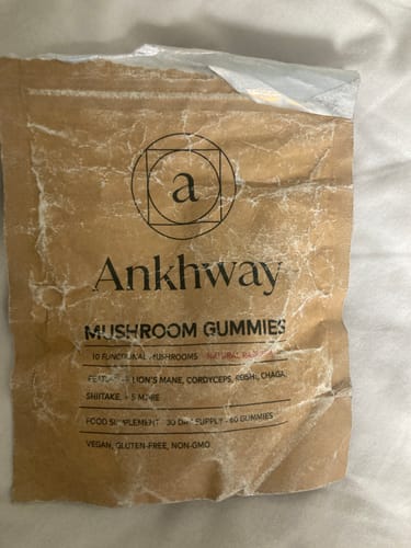 Customer photo review of Mushroom Gummies
