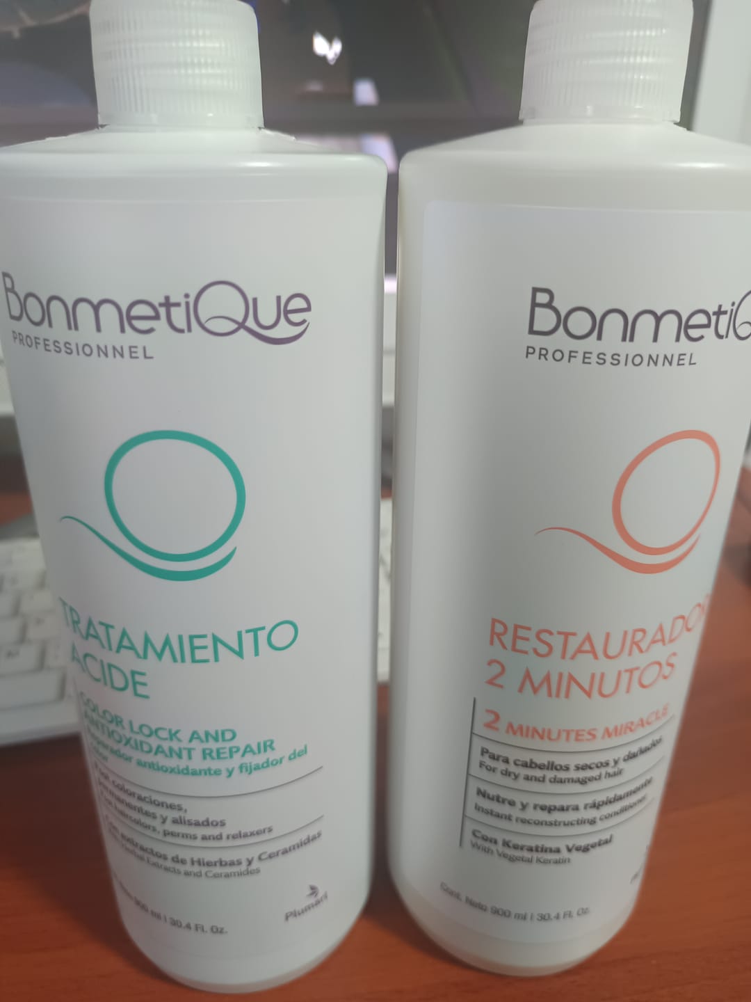 Customer photo review of Restaurador Capilar 2 Minutos 900ml Bonmetique