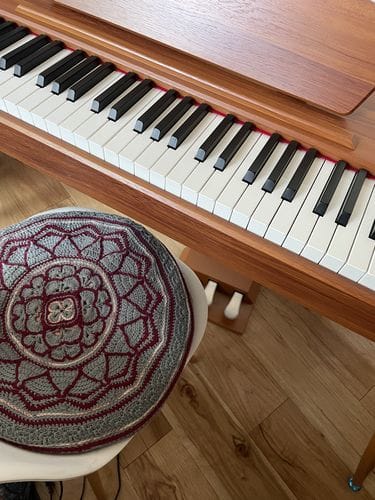 Customer photo review of Donner DDP-80 Upright Digital Piano