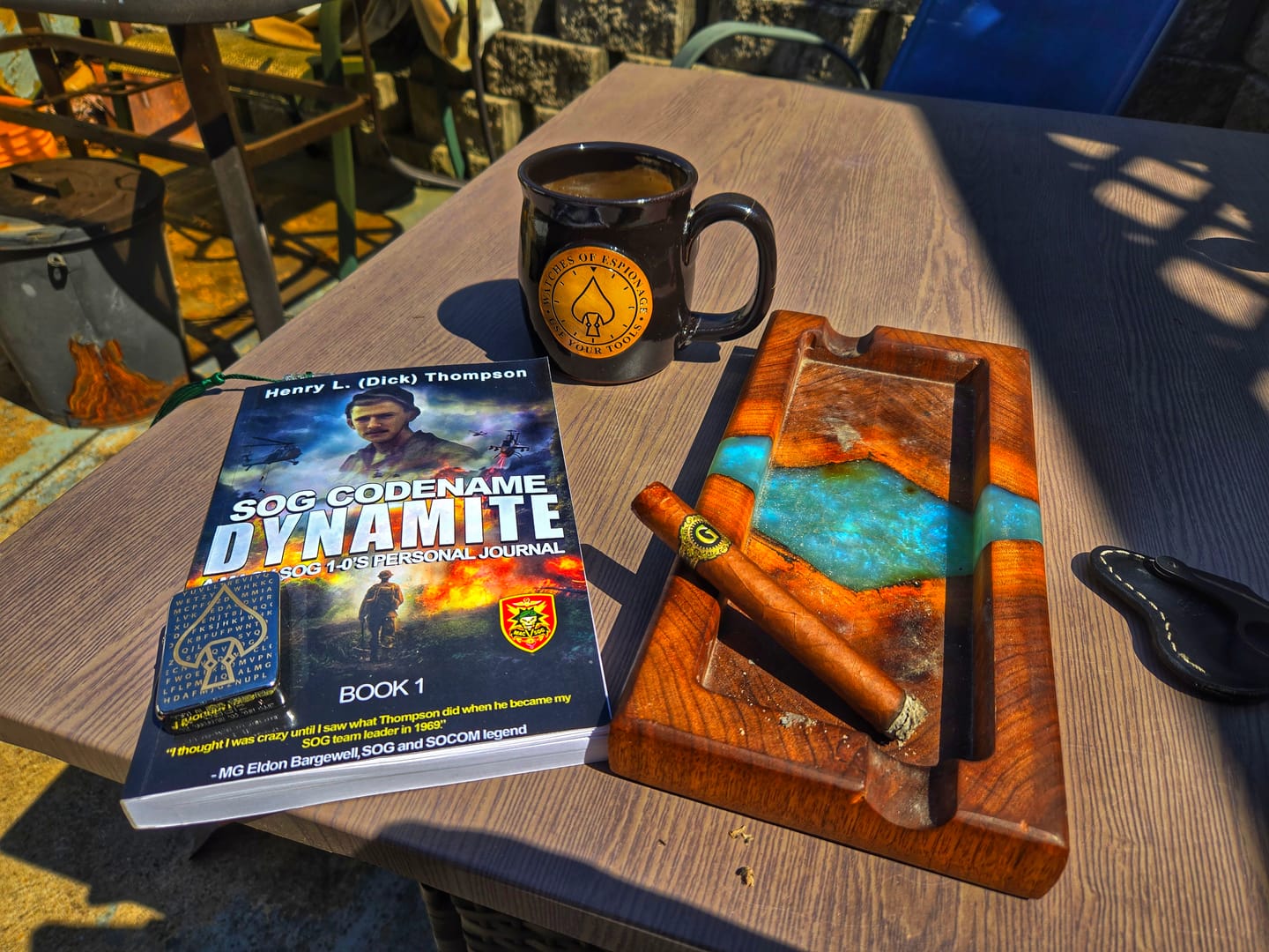 Customer photo review of W.O.E. Use Your Tools Coffee Mug