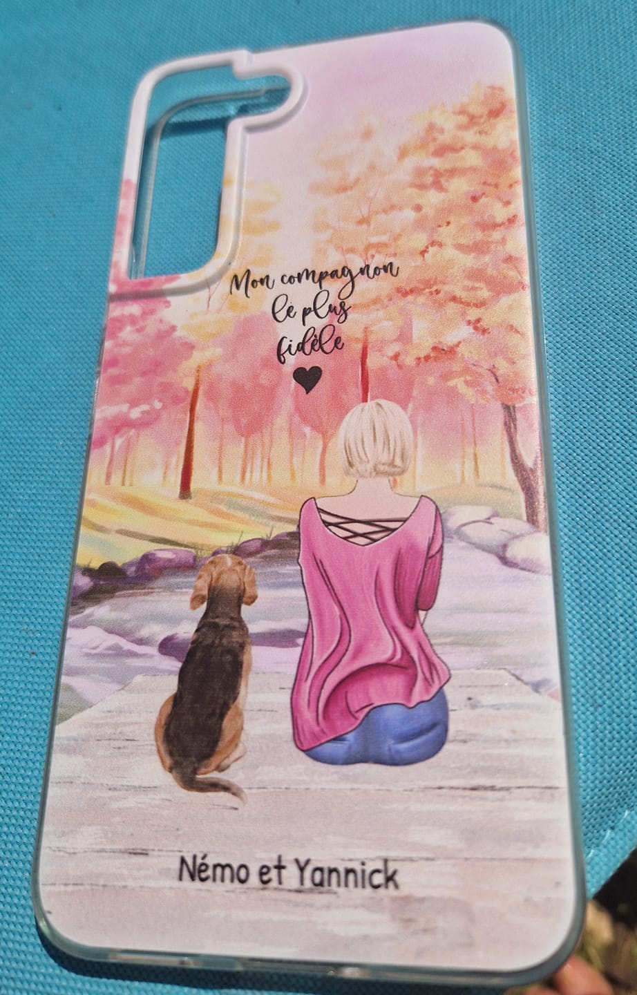 Customer photo review of Meilleurs amis - Coque de téléphone personnalisée