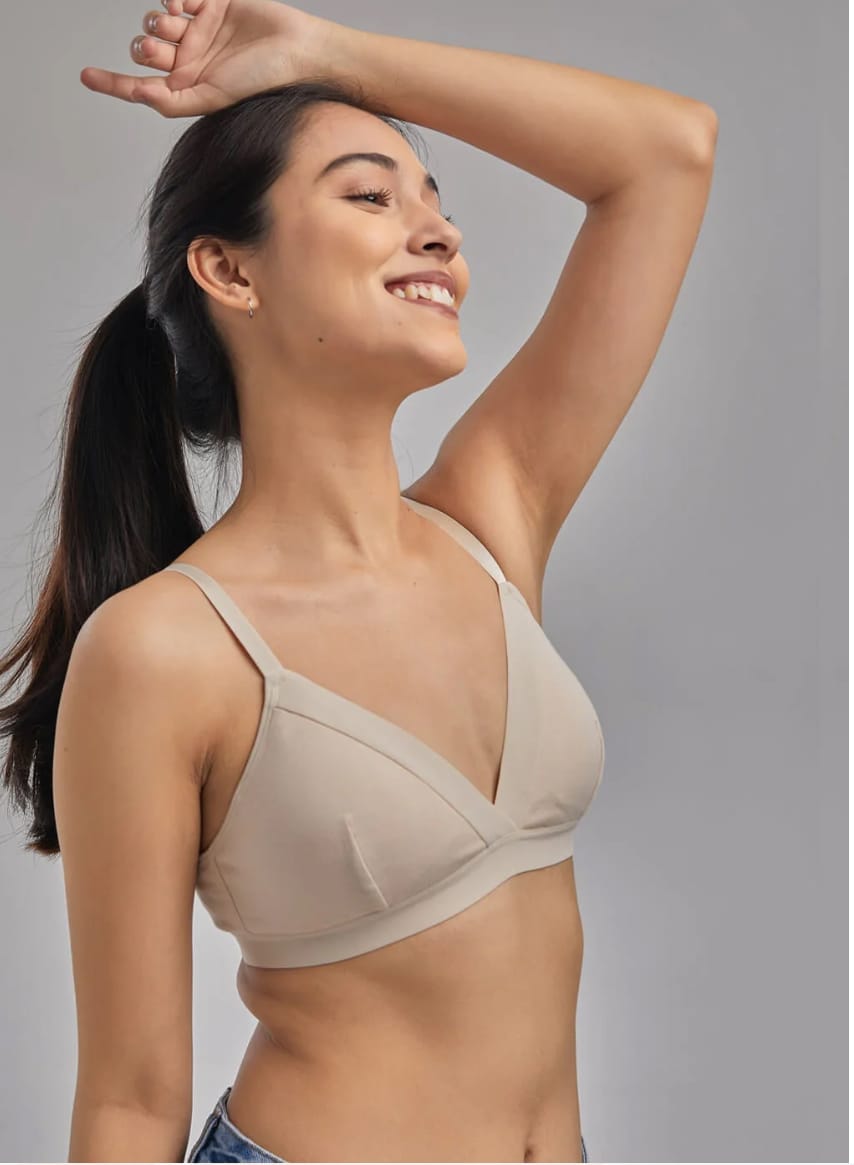 Customer photo review of Brooklyn Triangle Bra
