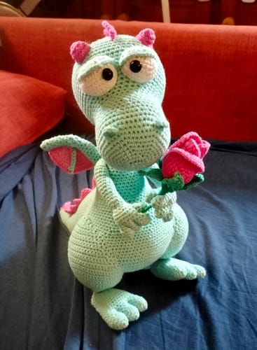 Customer photo review of YarnArt Jeans