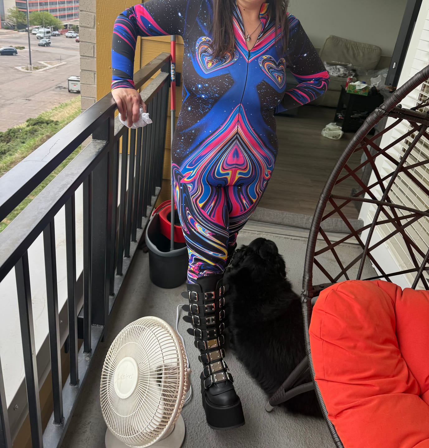 Customer photo review of Cosmic Love Costume