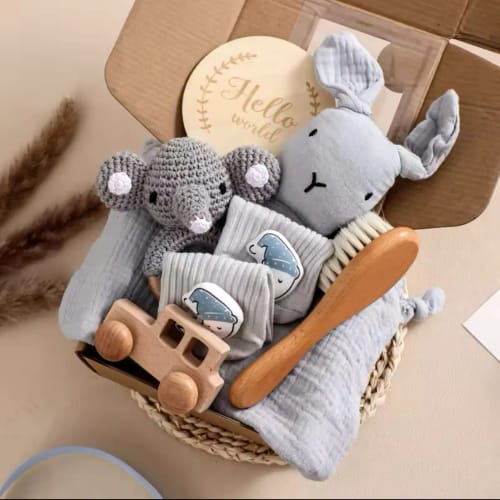 Customer photo review of Newborn Baby 7pc Bath Gift Set