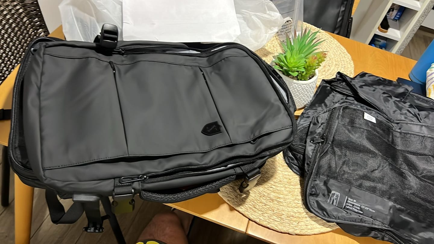 Customer photo review of Grand Travel Backpack
