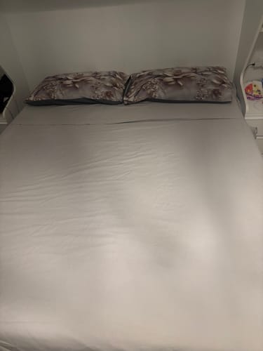 Customer photo review of Lenzuola in Cotone, Completo Letto con Federe in Stampa Digitale Floreale F34