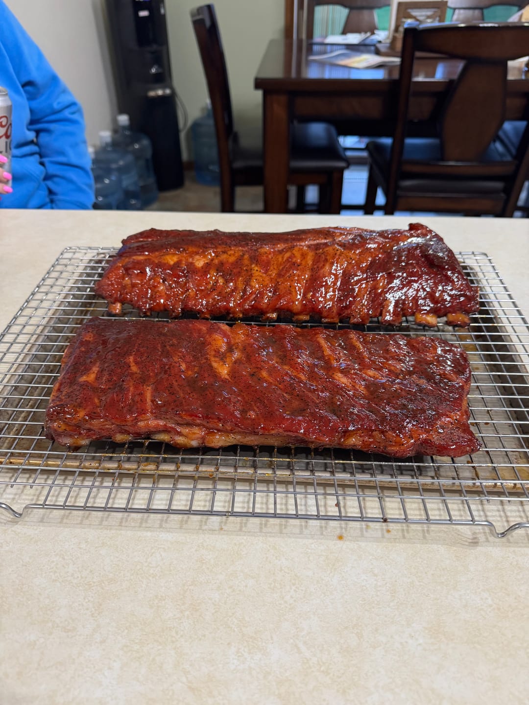 Customer photo review of Competition BBQ Sauce - Pint