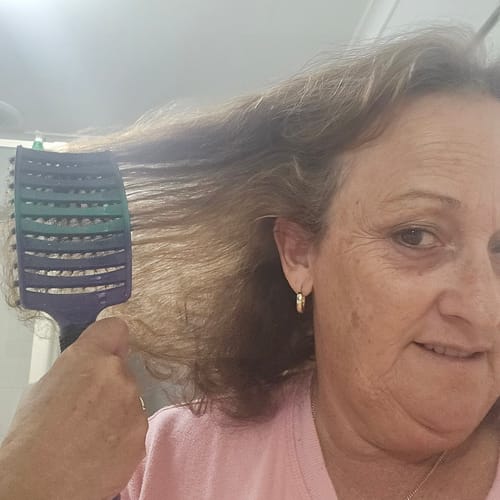 Customer photo review of My Sensory Space Detangling Hairbrush