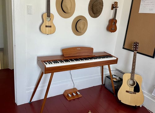 Customer photo review of Donner DDP-80 Upright Digital Piano