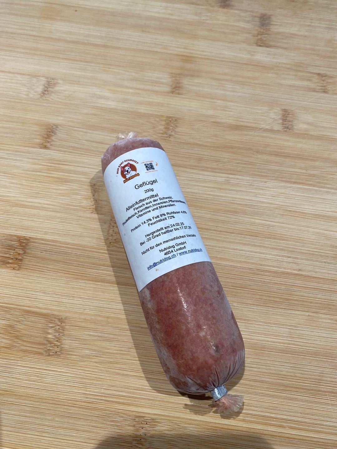 Customer photo review of Geflügel gemischt 200g ab pro Wurst nur 3.90.-