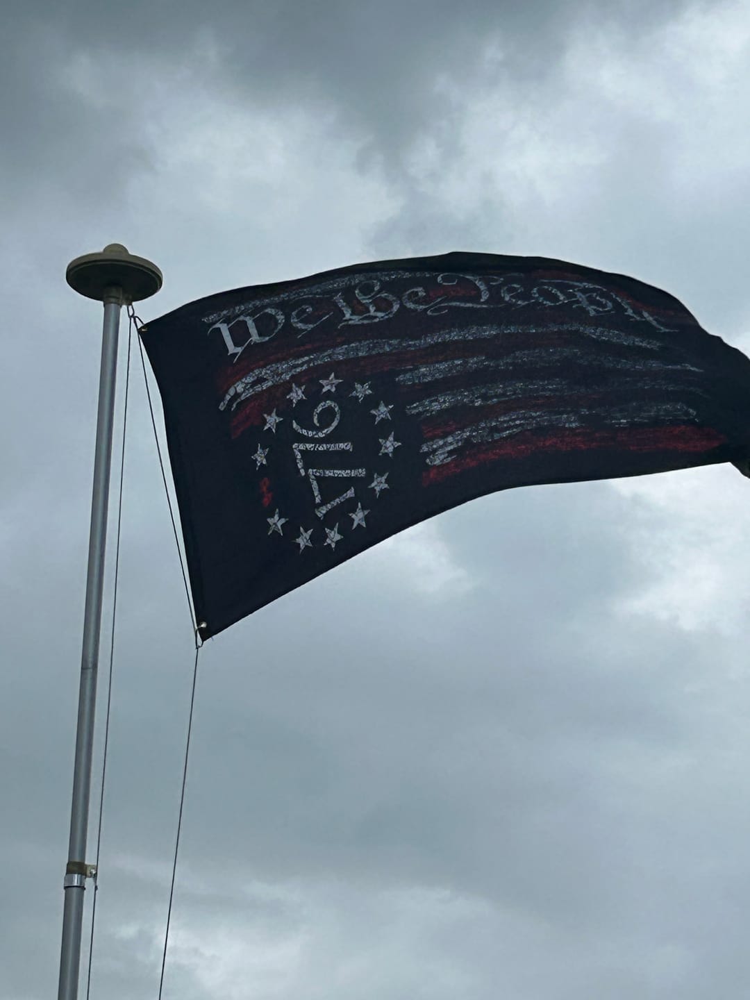 Customer photo review of We The People 1776 Flag