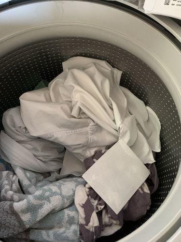 Customer photo review of דפי ניקוי כביסה אקולוגיים