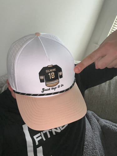 Customer photo review of Gilmore 18 Hat White