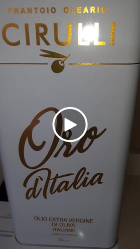 Customer video review of 2 lattine di olio extravergine di oliva • 2 X 5 Litri