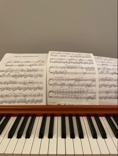 Customer photo review of Donner DDP-80 Upright Digital Piano