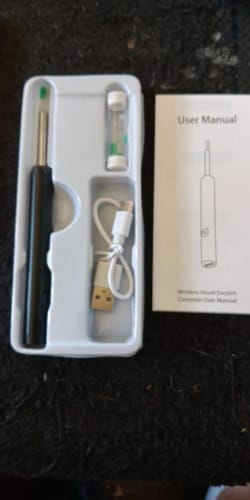 Customer photo review of ClearEar™ Earwax Removal Kit