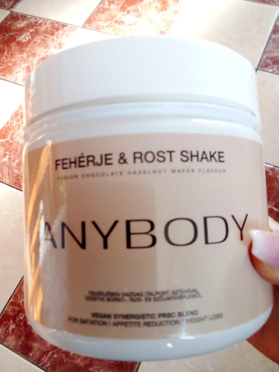 Customer photo review of Anybody Vegan Protein Powder 450g